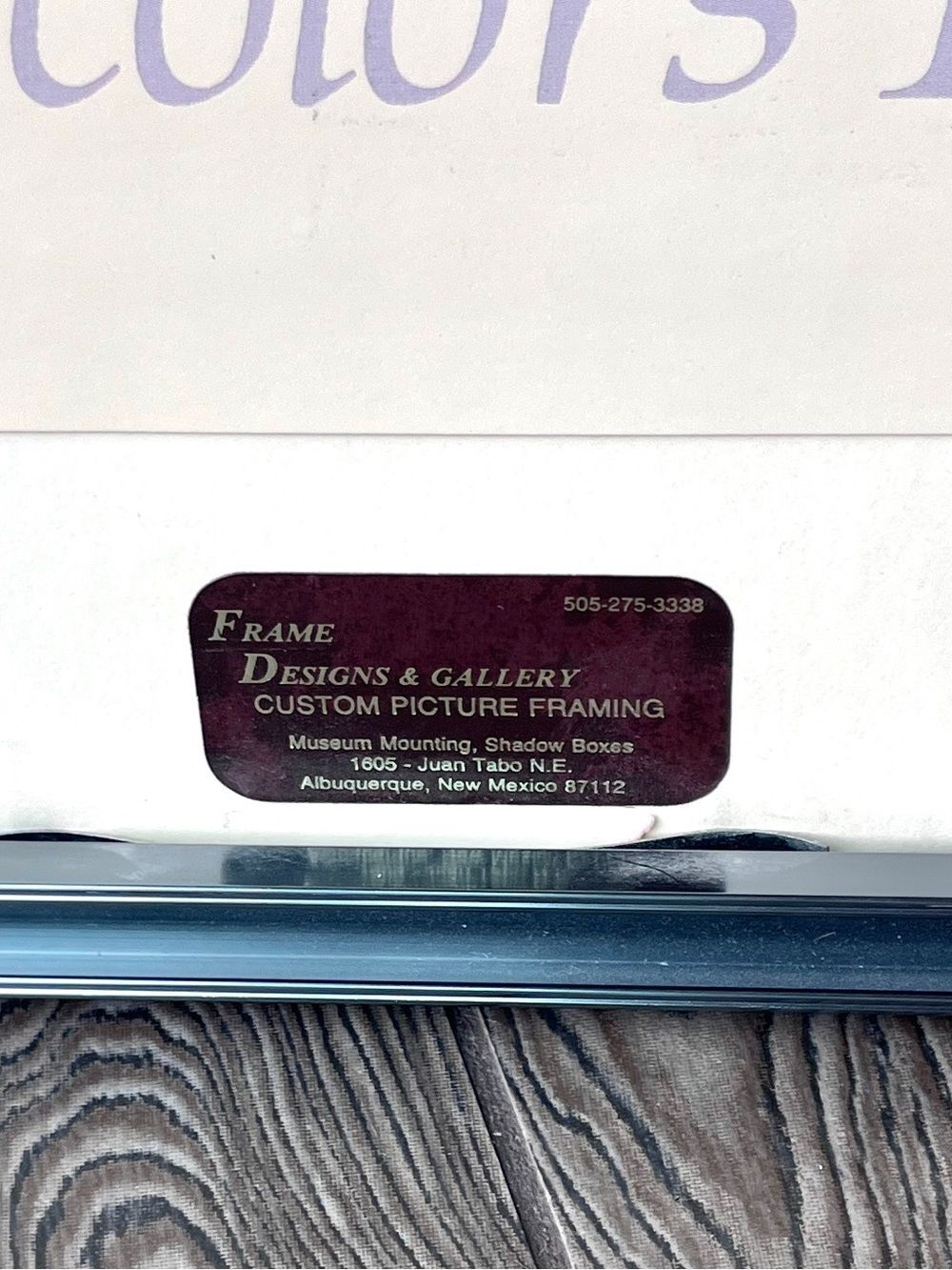 Signed Vintage Steve Hanks “Watercolors 1984” Exhibition Poster - “Friends” - Picture 5 of 5